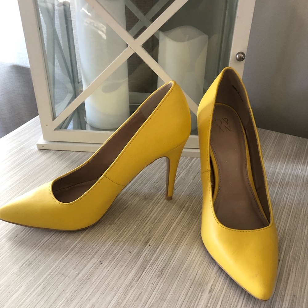 NY&C Yellow 4 inch pumps